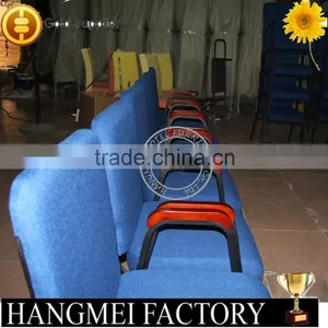 Hot Sale Most Popular Auditorium Hall Armrest Church Chair thumbnail-6