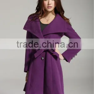 2013 Long Fashion Coat for Women thumbnail-1
