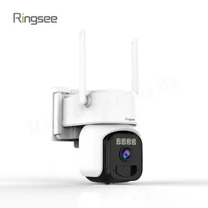 Ringsee Brand OKAM AI Detection Wireless Solar Camera 3MP PTZ 4G Solar Powered CCTV Security Camera for African Europe Market thumbnail-1