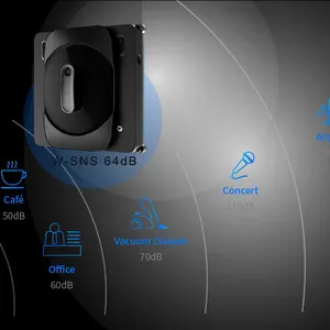 PUREROBO W-S8S Window Cleaning Robot Bluetooth And Remote Control Double Side Spray Water Smart Glass Cleaning Machine One Touch Cleaning Easy To Use thumbnail-5