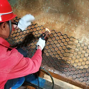 Manufacturer of Stainless Steel Hex Grid Mesh (SS316) Wire for Refractory Linings Welding Processing Service thumbnail-4