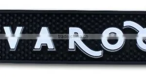 2016 Novelty OEM Logo Portable Use Soft and Durable Silicone PVC Drip Rail Bar Mat, Bar Runner Quality Choice thumbnail-6