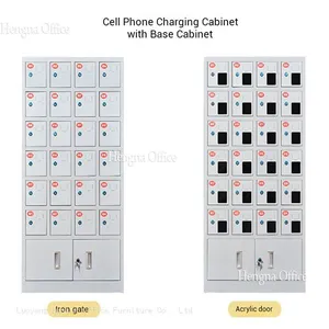 Industrial Mobile Phone Storage Locker With Fireproof Design - Commercial Charging Station for Manufacturing Plants thumbnail-1