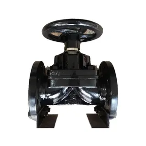Diaphragm Valve EG41W-10 EG41W-16 EG41J-10 EG41W-16 Rubber Lined Diaphragm Valve thumbnail-1