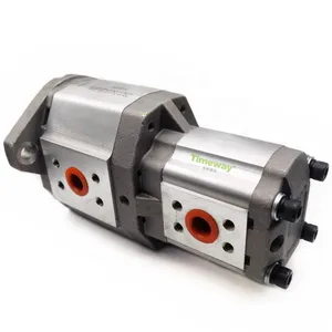 CBQT-F540 Hydraulic Double Gear Pump CBQT-F540/F420-AFPR Sanitation Truck High Pressure Oil Pump thumbnail-2