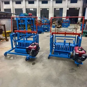 Mobile Brick Making Machine Cement Hollow Brick Machine Concrete Block Machine thumbnail-2