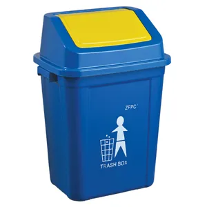 Hospitality Waste Bin With Foot Pedal Lid And Smooth-Rolling Wheels 100L Capacity thumbnail-4
