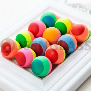 Factory Wholesale Various Design Hot Sale Lollipop Bouncy Ball Bouncy Toy Rubber Balls thumbnail-3