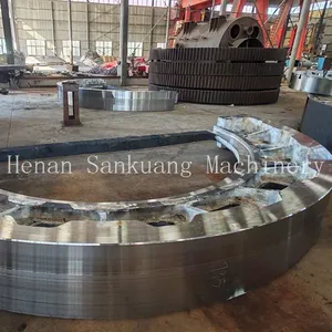 4-Piece Segmented Girth Gear for Ball Mill Transmission Assembly thumbnail-3
