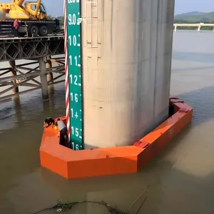 GFRP Composite Bridge Pier Anti-Collision Device, Corrosion Resistant Energy Absorption Protection System thumbnail-1