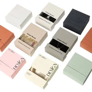 Rigid Paper Drawer Jewelry Packaging Box thumbnail-4