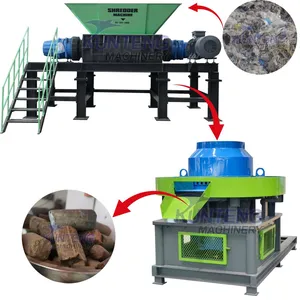 Municipal Domestic Waste Shredding RDF Fuel Rod Forming Production Line EPC thumbnail-1