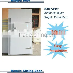 PU Panel Cold Room Hinged Door With PVC Frame thumbnail-2