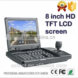 8" TFT-LCD Large Screen High Speed Dome Camera 3D Joystick PTZ Keyboard Controller Control Vehicle P/T/Z Camera Quality Choice thumbnail-2