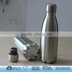 0.35L/0.5L/0.75L/1L BSCI Approval Vacuum Double Stainless Steel Hot Sale Water Bottle thumbnail-3