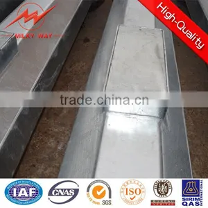 132kv Transmission Galvanized Steel Tower Electricity Pole thumbnail-2