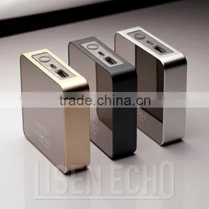 Promotional Gift Square Shape Metal Shell Led Display Advertising Battery Charger 6600mAh thumbnail-3