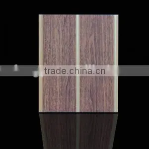 Outdoor Two Grooves Laminated PVC Wall Panel/ Boards thumbnail-2