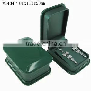 Luxury Lacquer Green Wooden Watch Gift Packaging Display Box Faux Leather Lining thumbnail-5