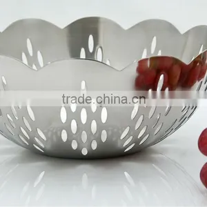 STAINLESS STEEL FRUIT BOWLS RAIN PUNCH thumbnail-1