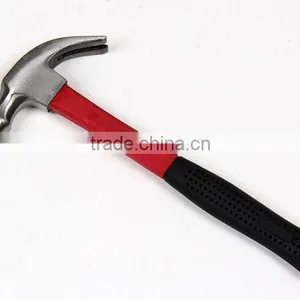 American Type Claw Hammer With Half Plastic Coated Handle thumbnail-1
