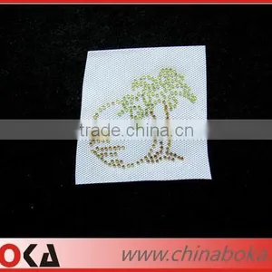Palm Tree Iron on Rhinestone Motif Heat Transfer thumbnail-1
