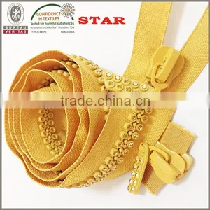 Fancy Rhinestone Zipper thumbnail-1