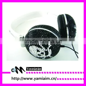 Rhinestone Headphones Crystal Earphones thumbnail-1