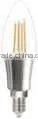Dimmable 4W Led Lighting CC Driver 360degree PF>0.7 E14/E12/B15 Led Candle Lights C35S LED Filament Bulb thumbnail-1