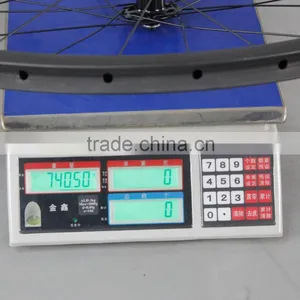 40mm Tubular 700c Road Disc Brake Carbon Wheel,bicycle Carbon Wheelset With Titamium Quick Release Double Disc Brake W40T thumbnail-6