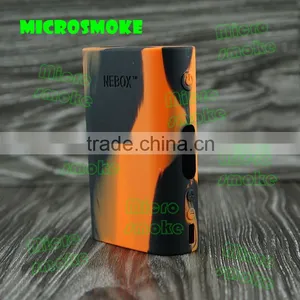 China Market Wholesale High Quality Silicone Rubber Cover for Nebox 60w Box Mod, Nebox Silicone Case thumbnail-1