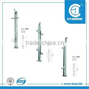 Stainless Steel Post Glass Post With Adjustable Top for Handrail thumbnail-2