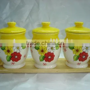 Ceramic Sugar Pot,ceramic Dinnerware,ceramic Pot thumbnail-1