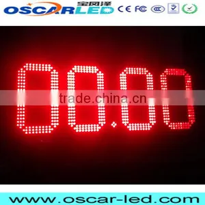 Outdoor Led Digital Sign Board Gas Led Display Sign Board 12 Inch 7 Segment Led Screen Station Led thumbnail-5