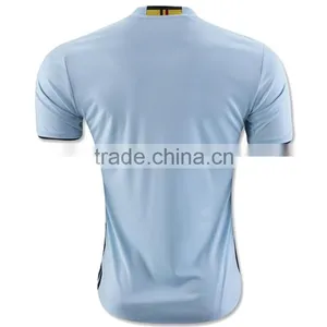 Newest European Cup Home and Away Belgium Thailand National Team Soccer Jersey thumbnail-1