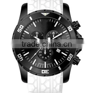 2015 Hot Time Silicone Band Stainless Steel Case Wholesale Products thumbnail-6