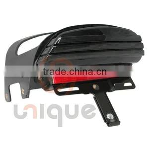 Tri-Bar Fender With License Plate Bracket LED Motorcycle Tail Light For 2006-2013 Harley Davidson thumbnail-1