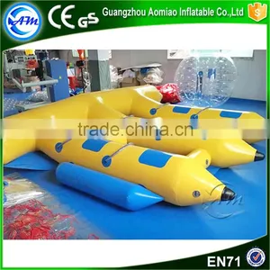 Exciting Water Games!! High Quality Inflatable Flying Fish Towable thumbnail-3