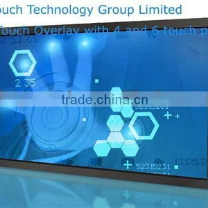 17" Dual Touch Screen,Dual Touch Frame, Dual-touch Overlay,Dual Touch Panel,IR Infrared Dual-touch Screen Bezel Frame Overlay thumbnail-1