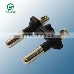 XY - A - 010-2 Two Pin Black Korea Plug thumbnail-1