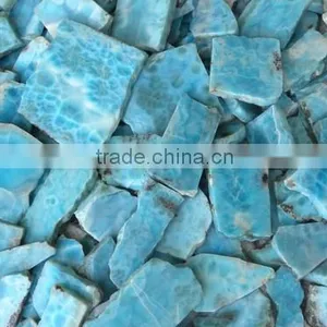 (IGC) TOP QUALITY NICE NATURAL LARIMAR ROUGH FOR SALE WHOLESALE thumbnail-1