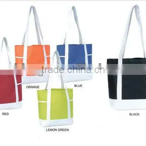 Two Front Pockets Shopping Bag Pouch thumbnail-1