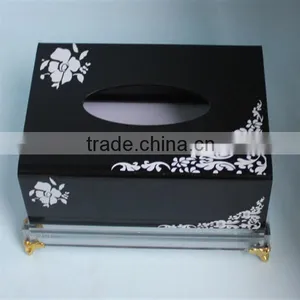 Plastic Acrylic Tissue Box thumbnail-1