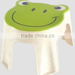 Cute Animal Shape Cartoon Biodegradable Bamboo Fiber Kids Stool thumbnail-3