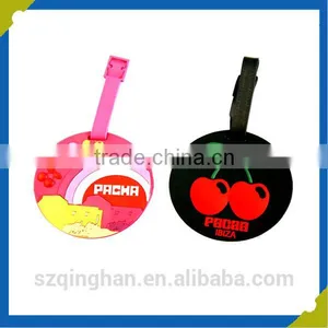Newly ID Rubber Tag Soft Pvc Luggage Tag Personlized Design Luggage Tag thumbnail-2