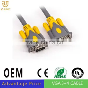 10m Male to Male Magnetic Loop VGA Cable for Computer thumbnail-1