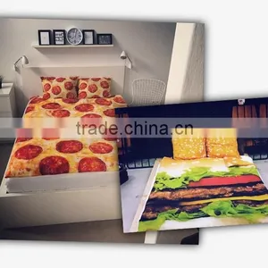 Fashion Color Emoji 3D Print Bedding Sets Soft Home Textile Four Season Collection Colorful Print Funny Animal Children Printing thumbnail-4