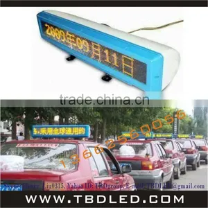 Wireless Taxi Led Display Advertisingled Taxi,led Car Scrolling Message Sign thumbnail-1