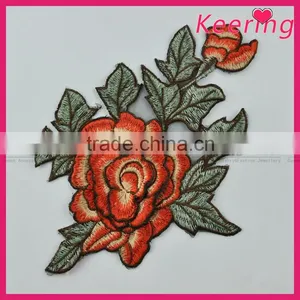 Handmade Applique Flower Embroidery Pattern for Wedding Dress Decoration thumbnail-2