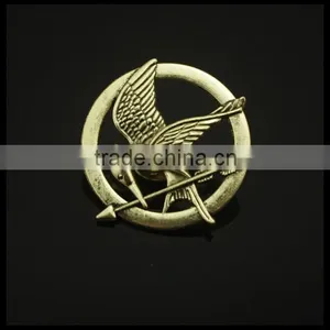 Hunger Game Gold Bird Sweater Clips Cardigan Clips Collar Clips Gold Sweater Guard thumbnail-3